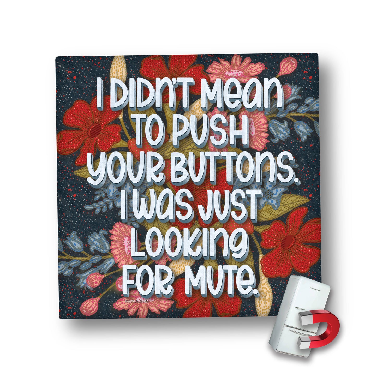 Magnet | I Didn't Mean to Push Your Buttons
