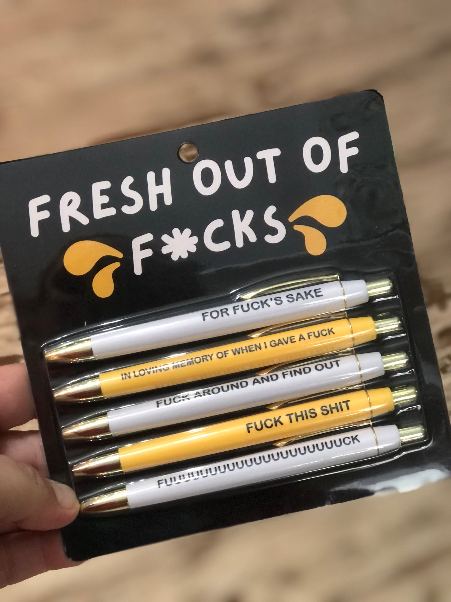 Fresh Out Of Fucks Pen Pack
