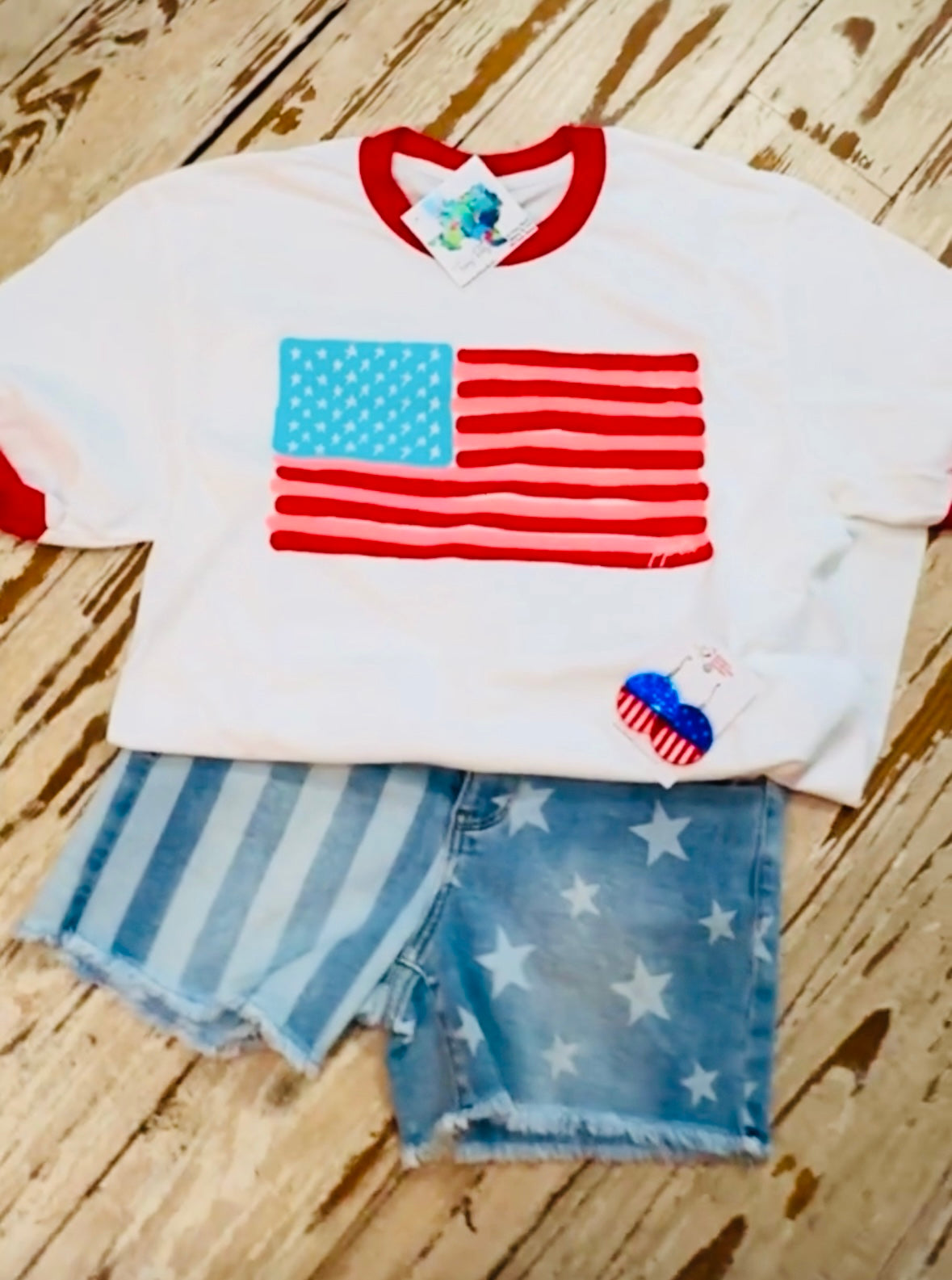 Judy Blue Americana Shorts