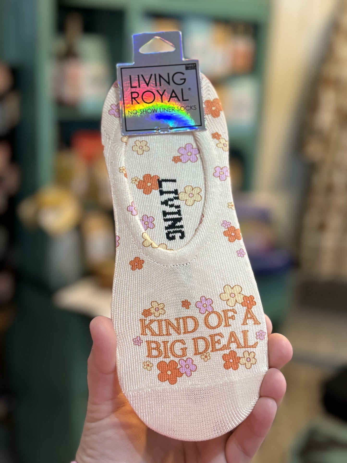 Kind of a Big Deal No Show Socks