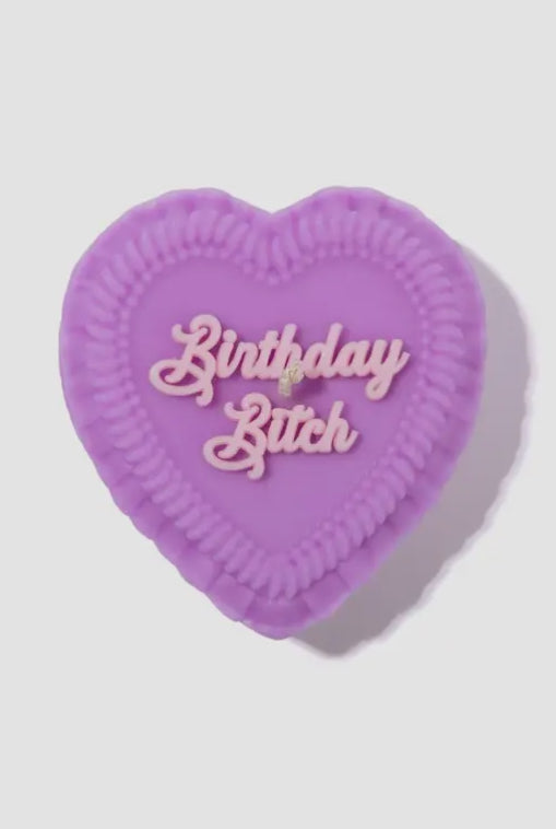 Birthday Bitch Candle Gift