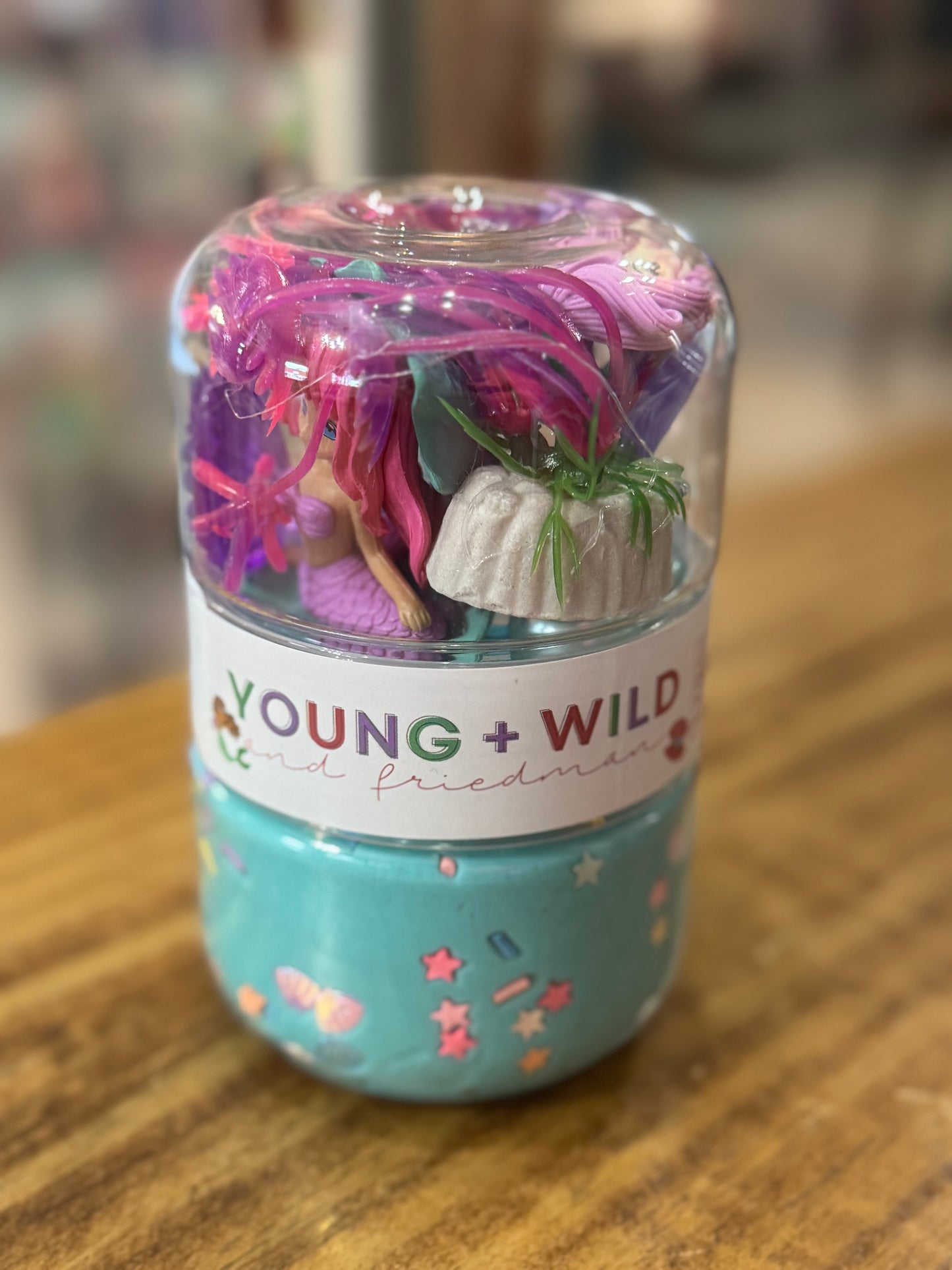 YWF Grab N' Go Dough Jar - Mermaid