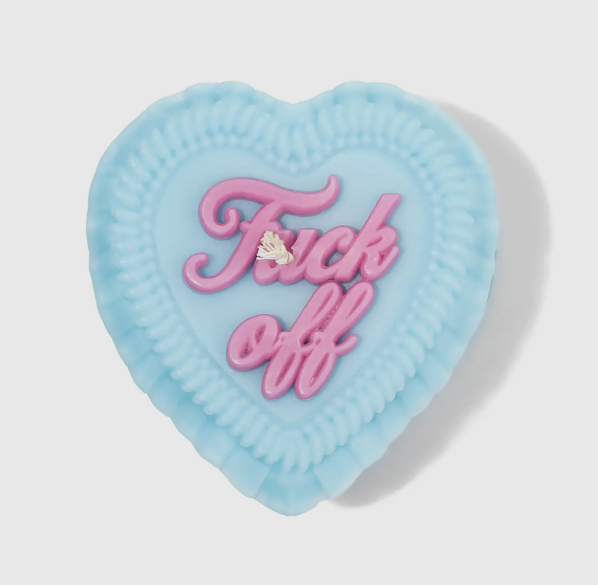 Fuck Off Heart Candle Gift