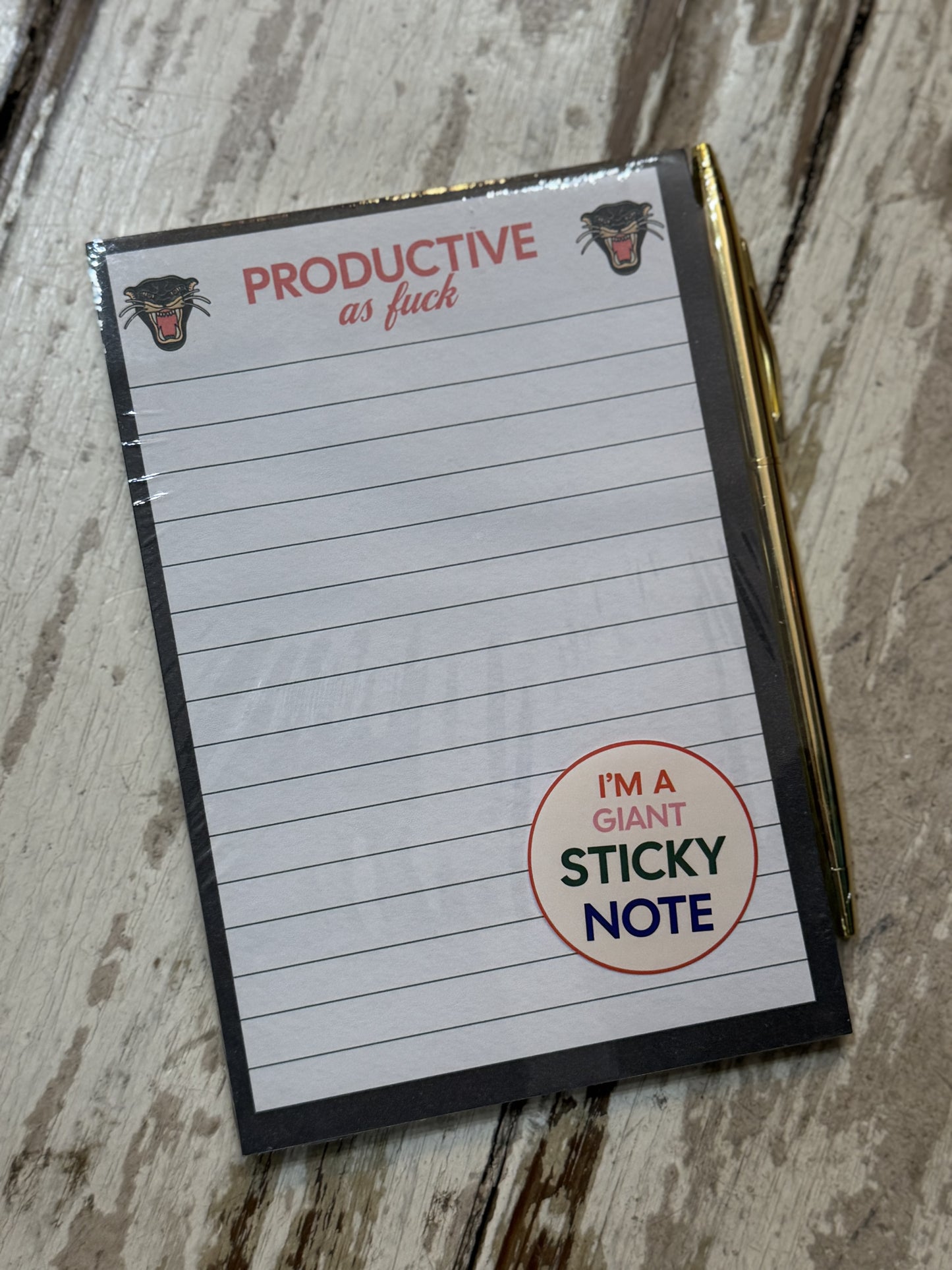 Productive As Fuck Notepad
