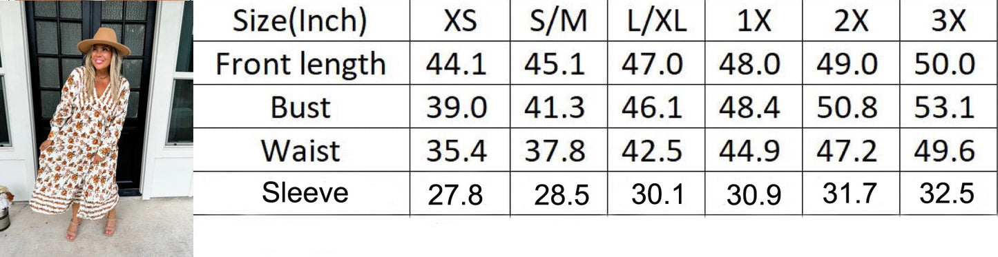 Kora Fall Floral Dress