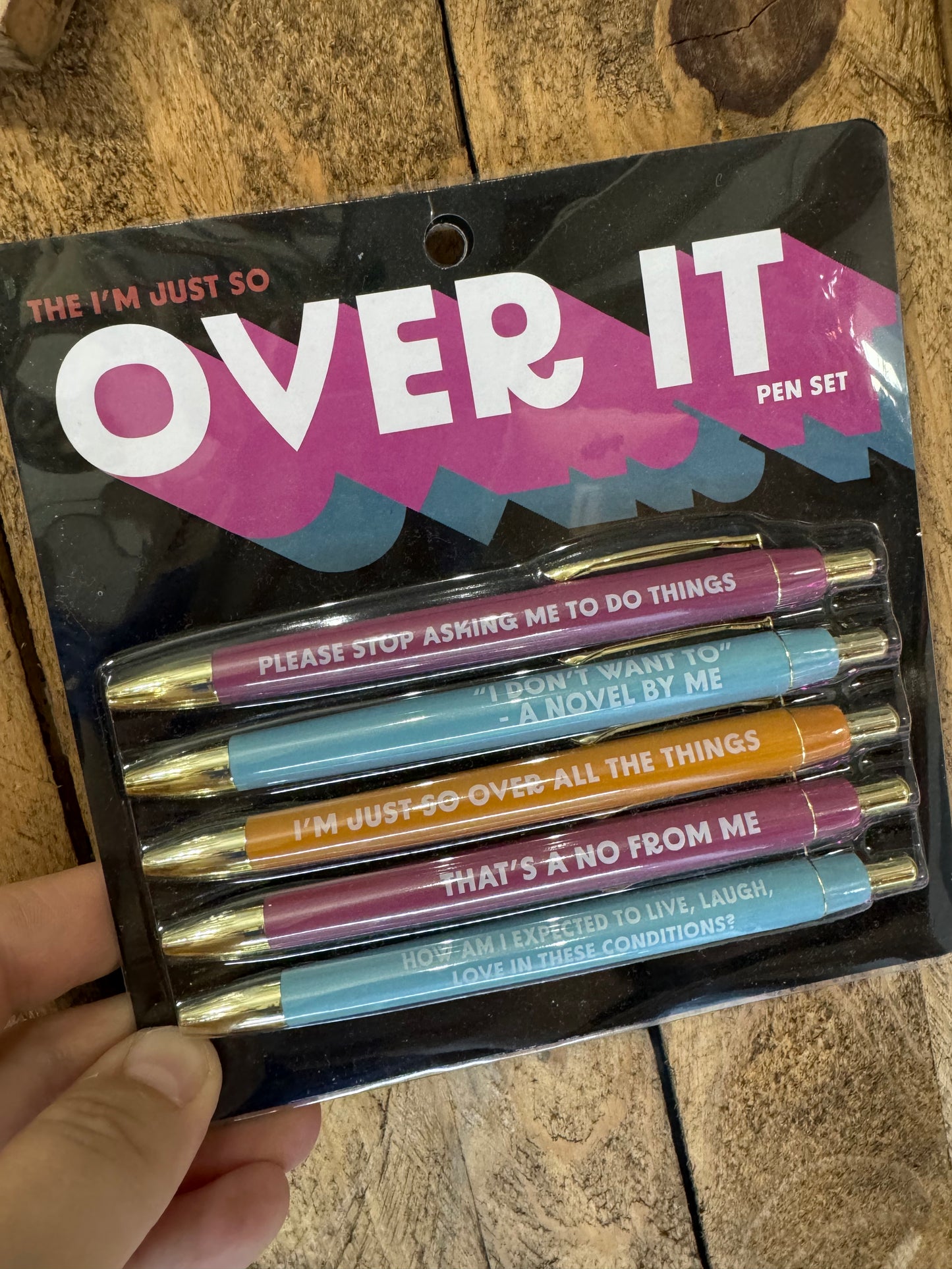 Over It Pen Pack