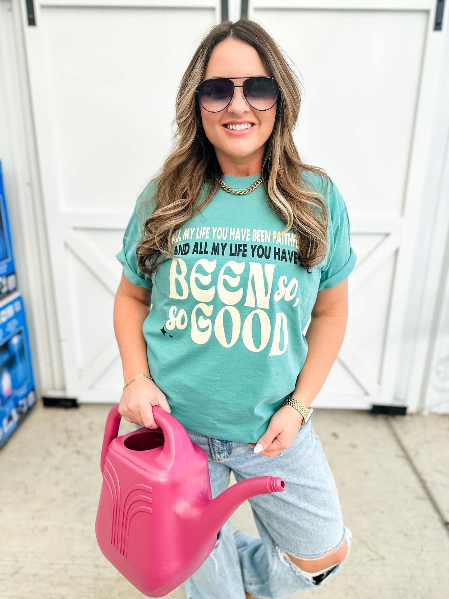 Teal All My Life Tee