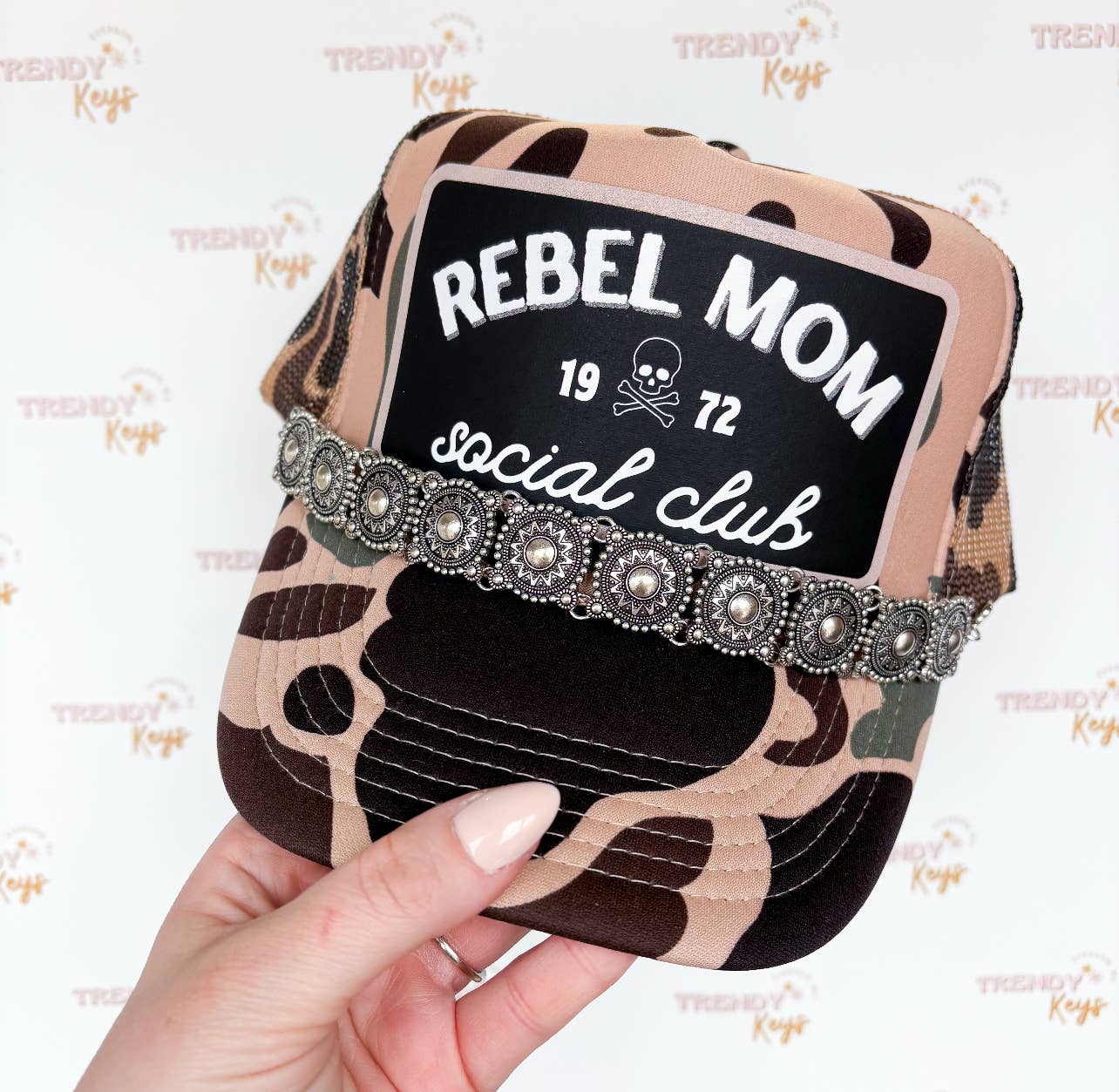 Rebel Mom Social Club Trucker Hat