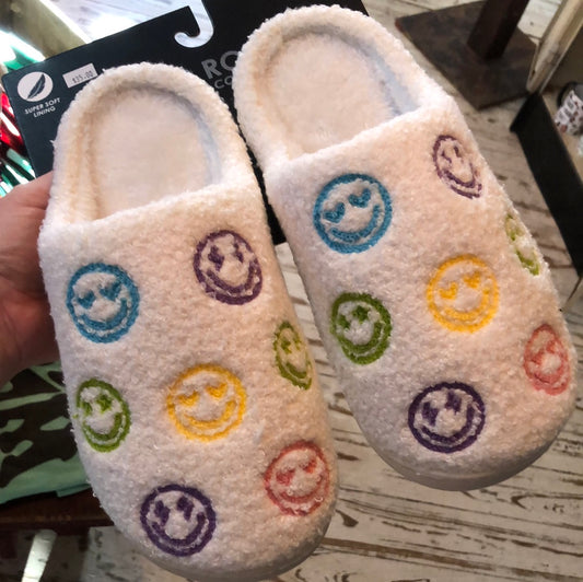 Smiley Face Slippers