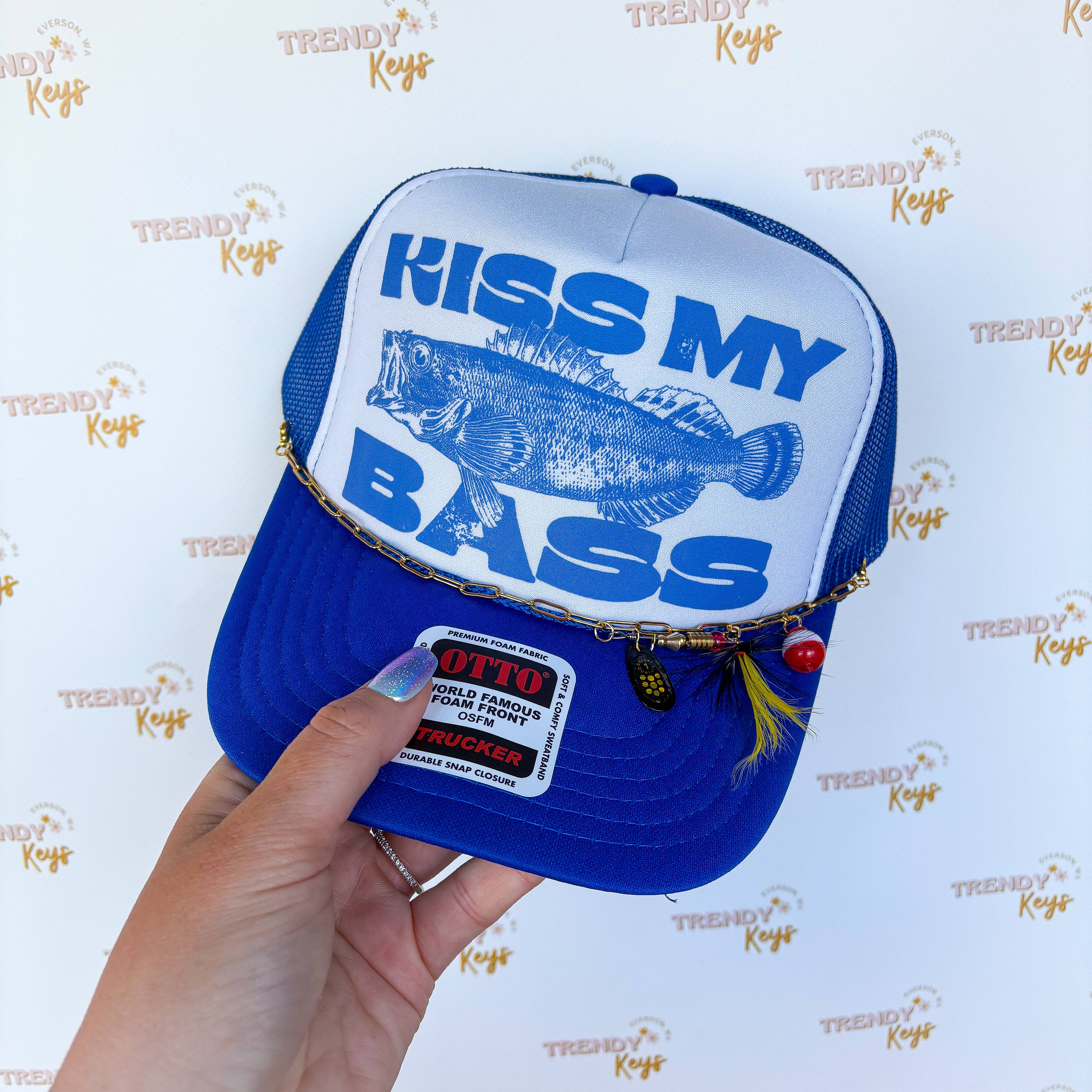 Kiss my BASS Trucker Hat – Texas Roots