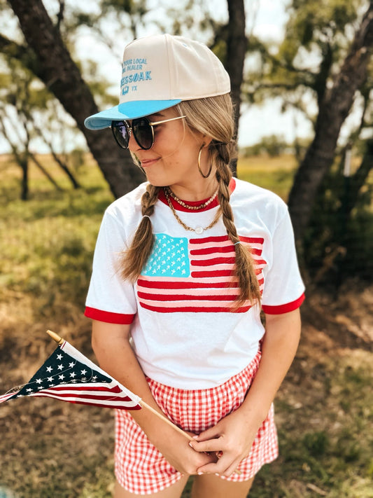American Flag Tee