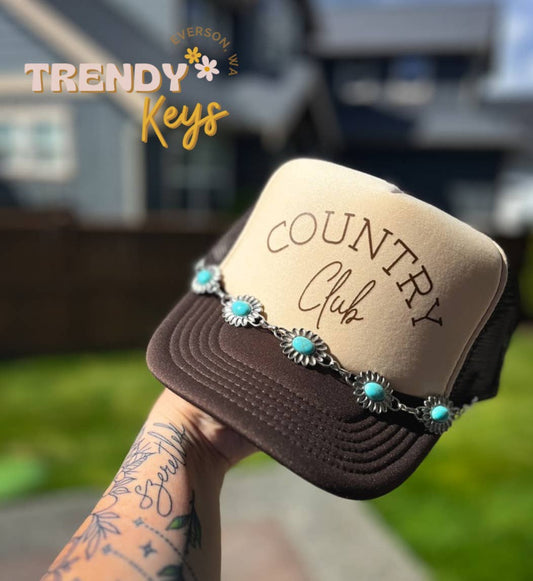Country Club Graphic Trucker Hat