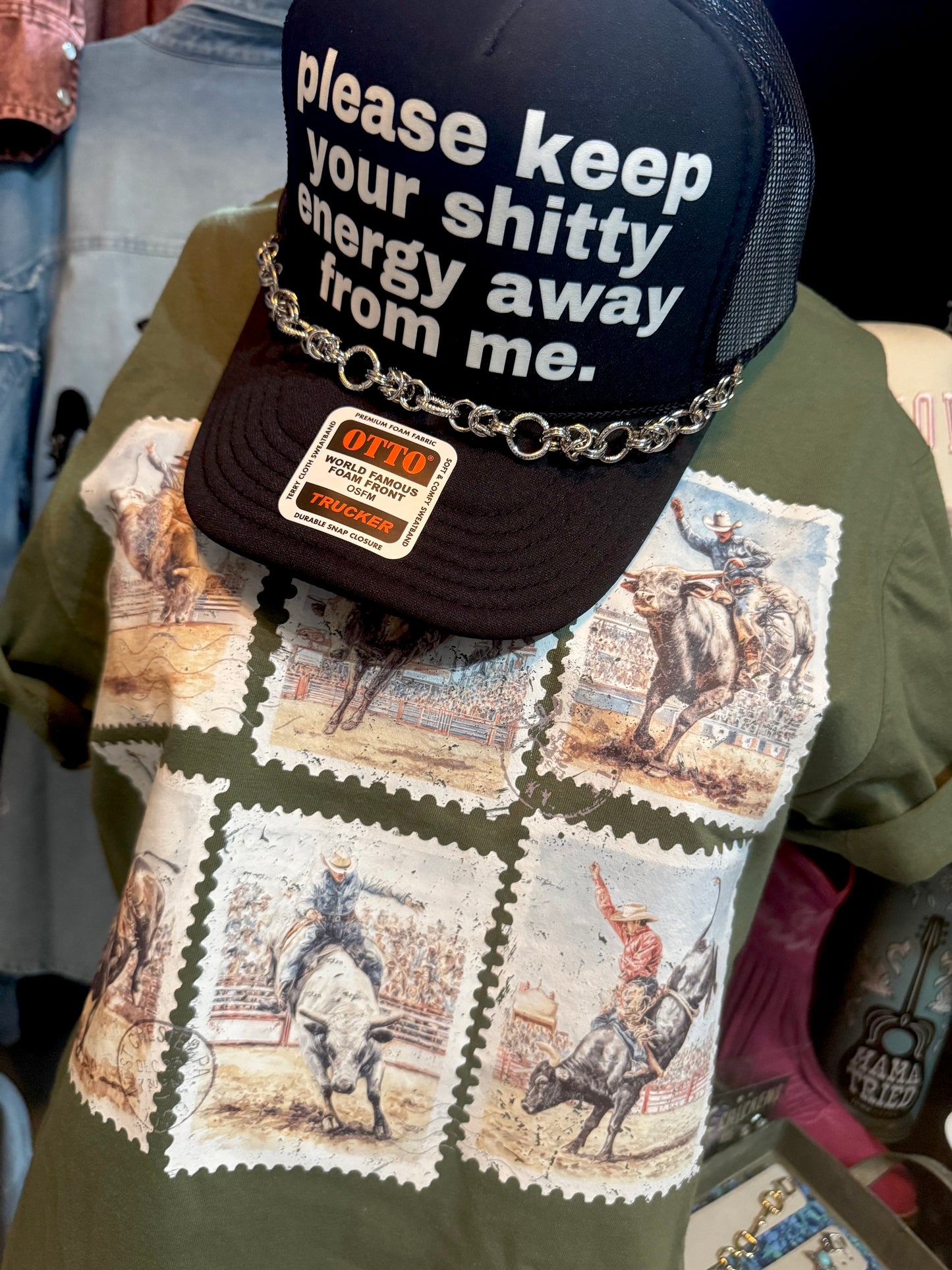 Cowboy Stamps Tee