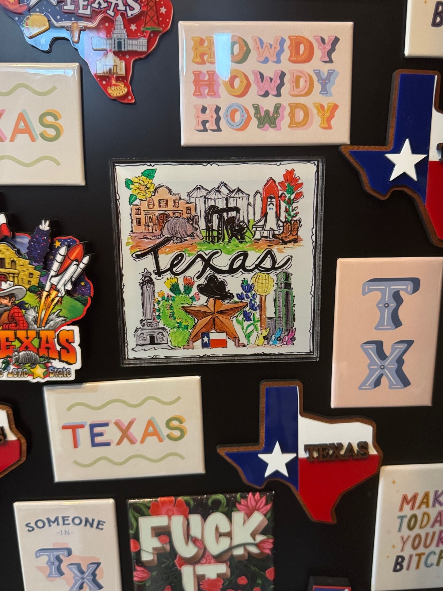 All Things Texas Acrylic Magnet