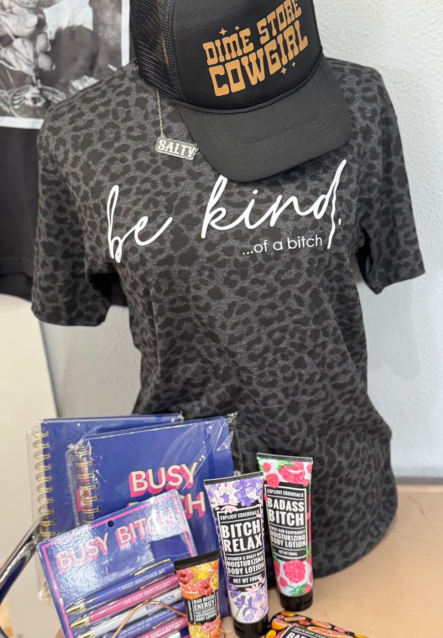 Be Kind Leopard Tee