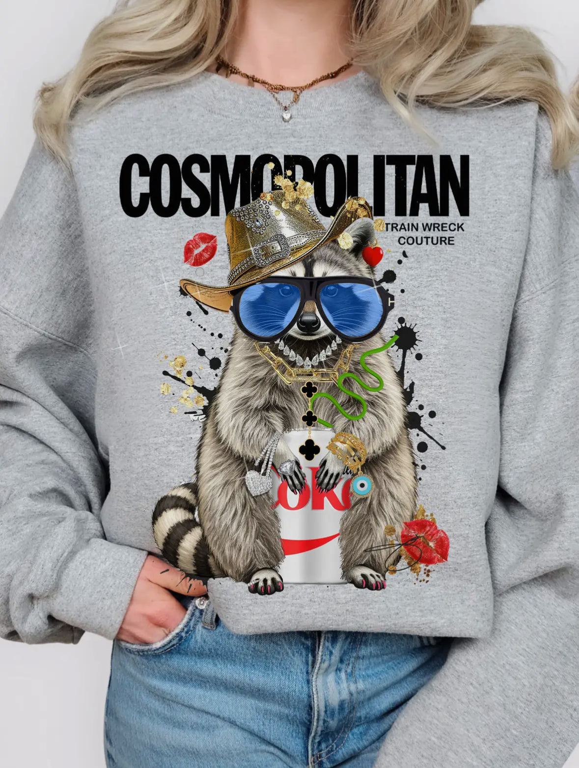 Trashy Couture Raccoon Sweatshirt