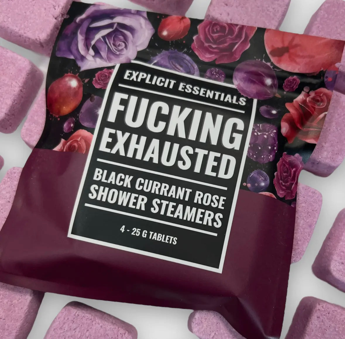 Fucking Exhausted Shower Steamers