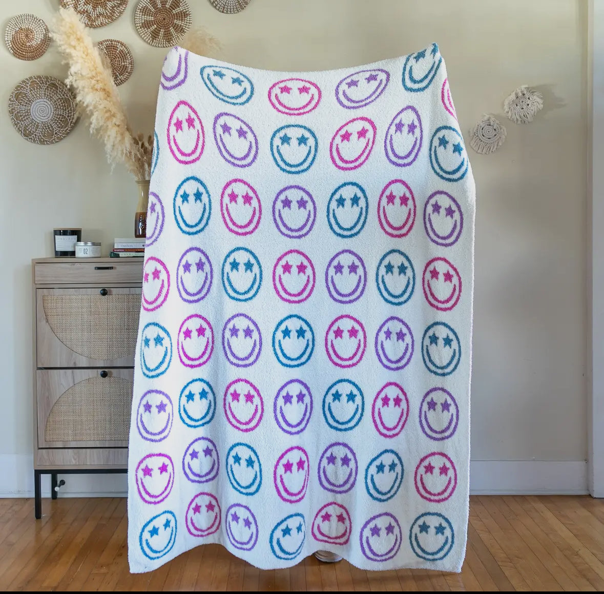 Smiley Cozy Blanket