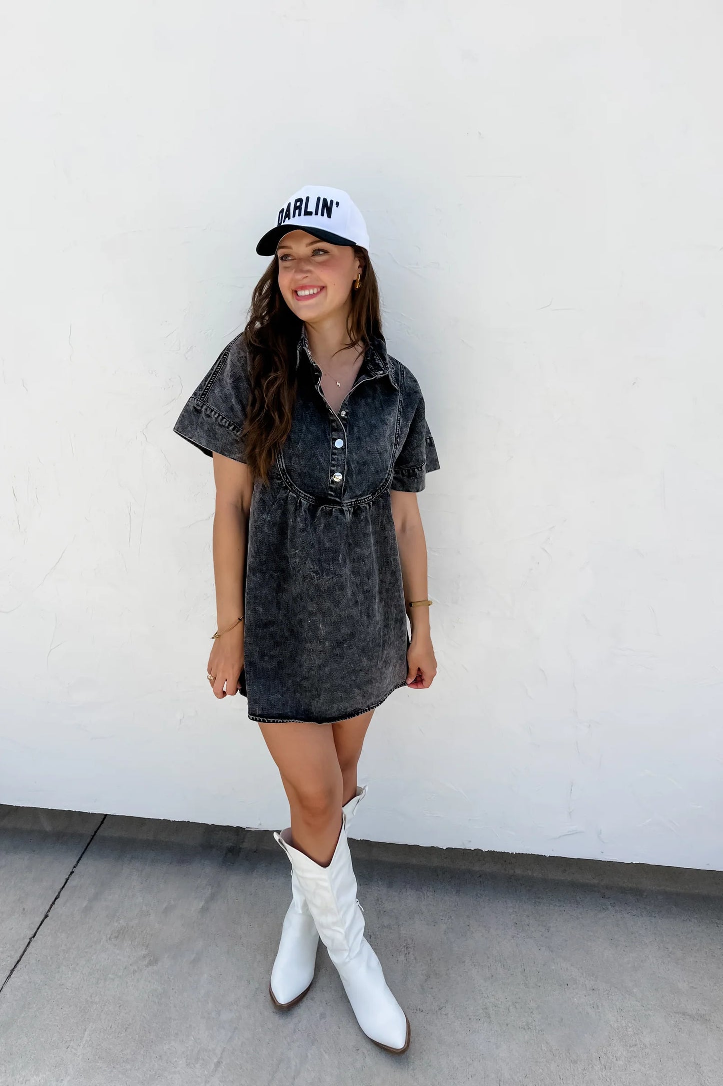 Last Dance Denim Dresss