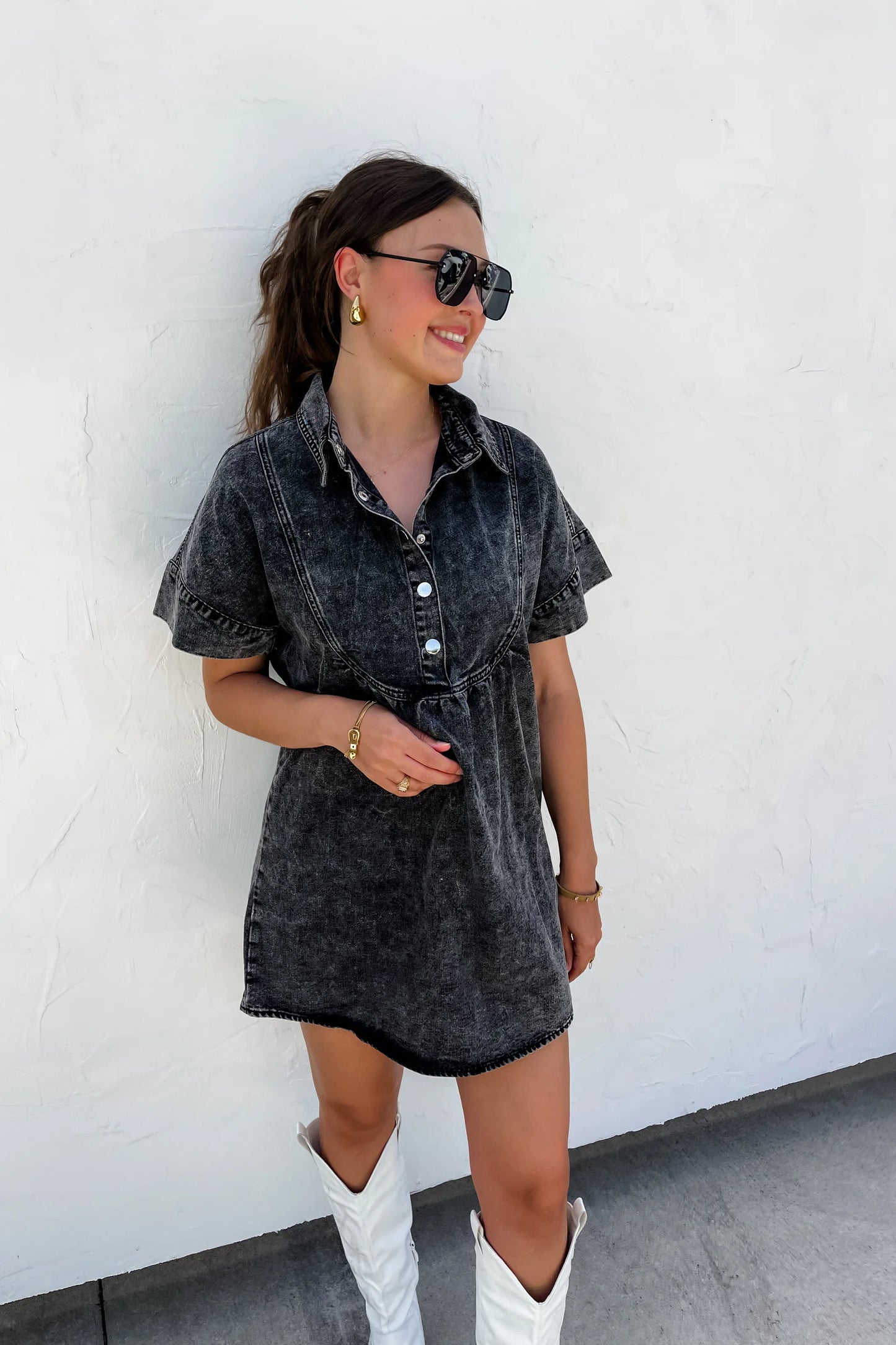 Last Dance Denim Dresss