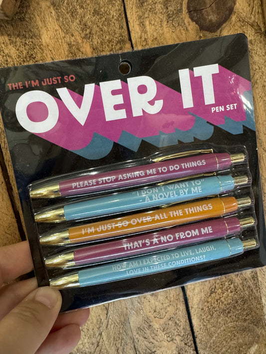 Over It Pen Pack