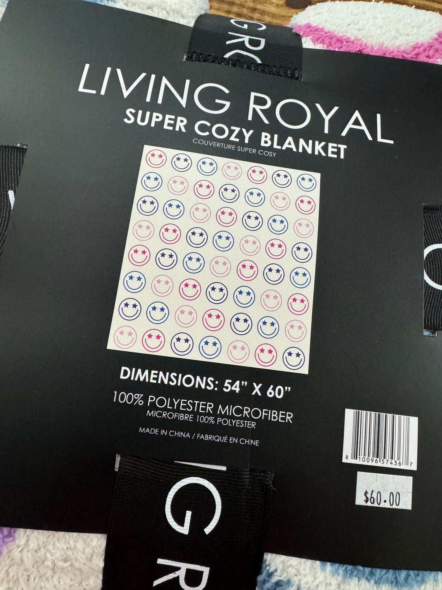 Smiley Cozy Blanket