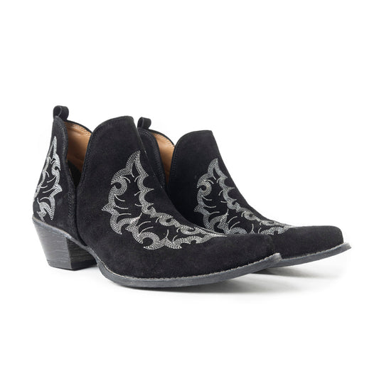 Trail Runner Booties in Black