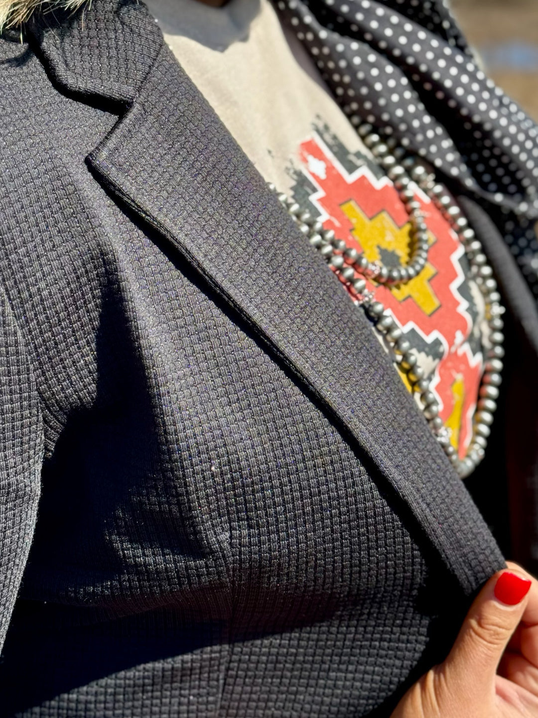 Jo Jo Black Blazer