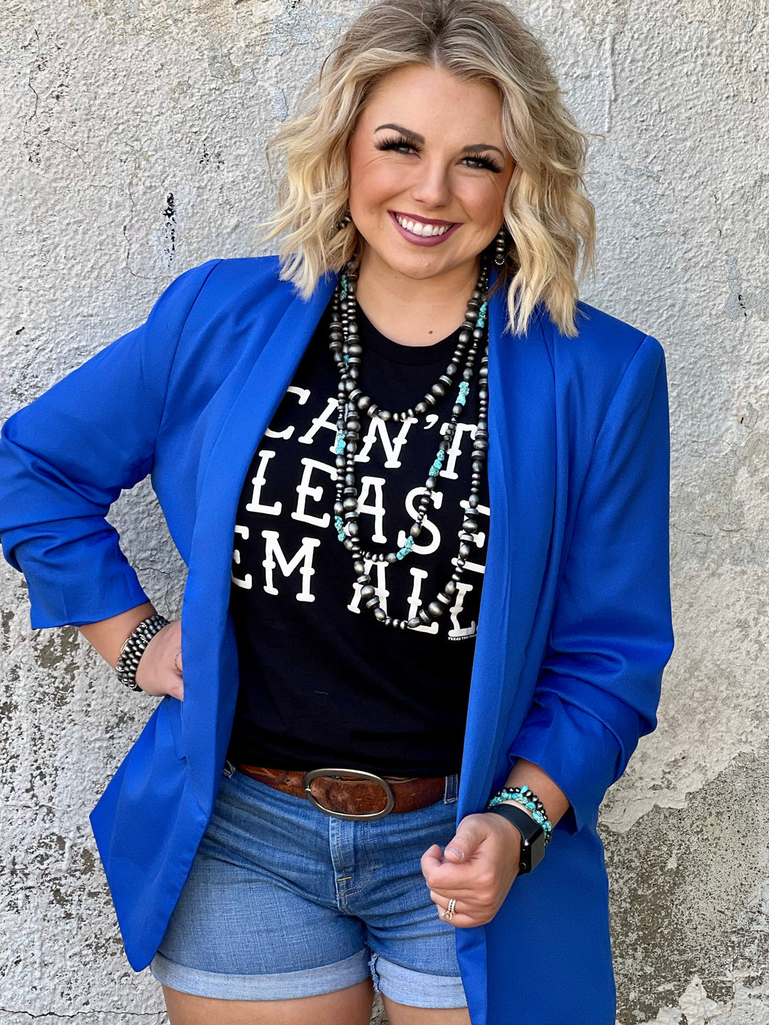 Royal Blu Jessie Blazer