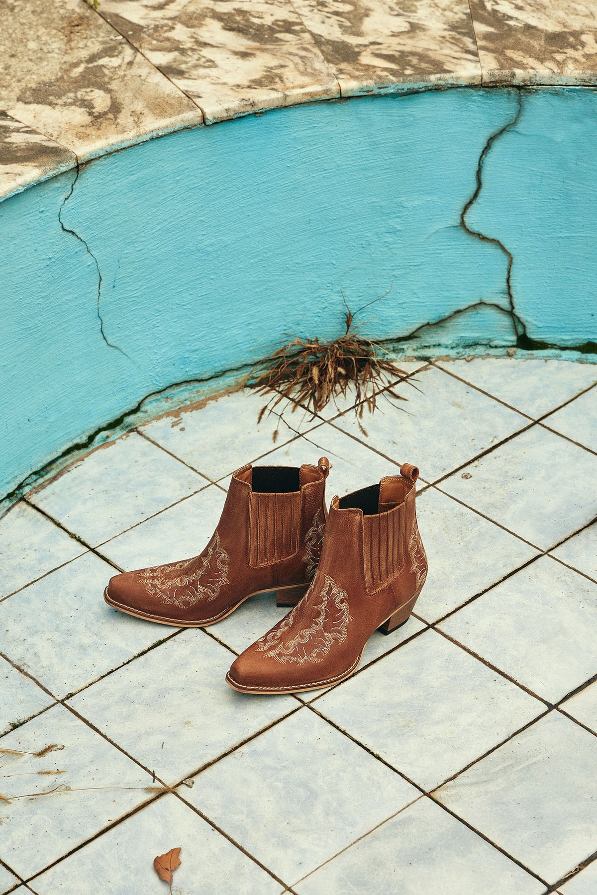 Dearling Ranch Booties ~ Leather Brown
