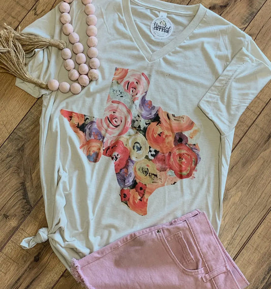 Rosebud Texas Tee