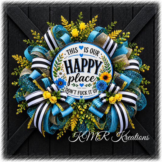 Funny Everyday Wreath 💙💛