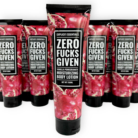 Zero Fucks Given Body Lotion