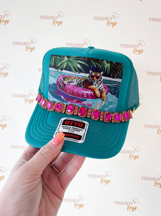 Poolside Predator Trucker Hat