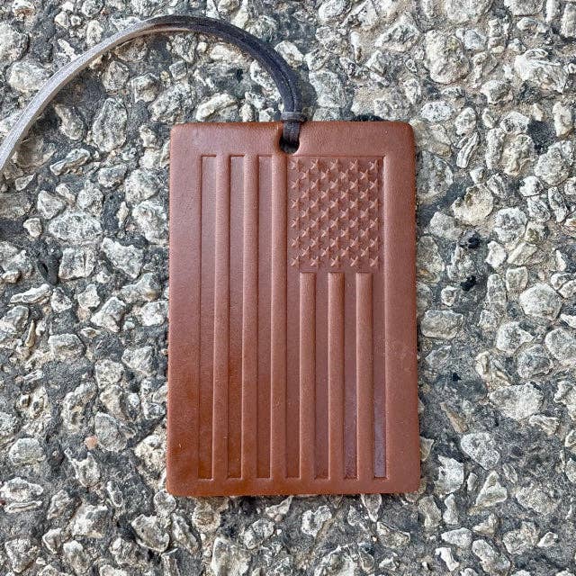 Old Glory Flag Air Flair Car Freshner