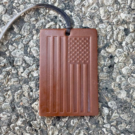 Old Glory Flag Air Flair Car Freshner
