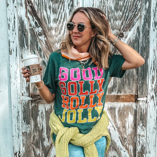 Good Golly Holly Jolly Tee