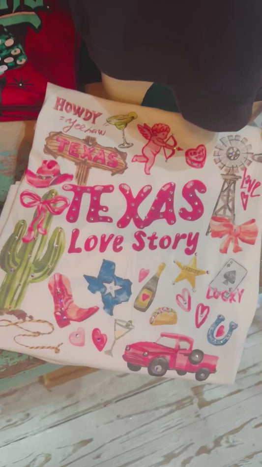 Texas Love Story T-shirt